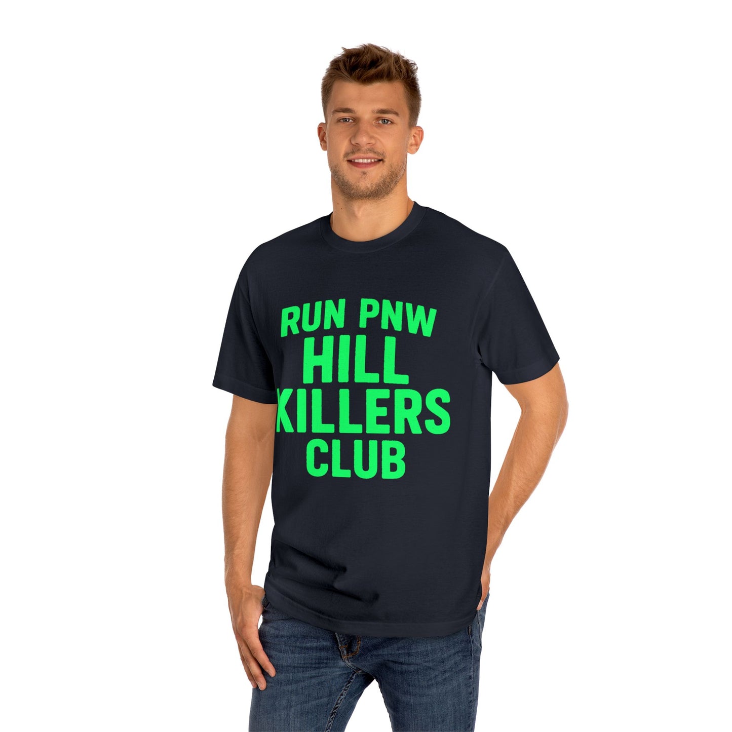 Run PNW Hill Killers Club Tee – Neon Edition