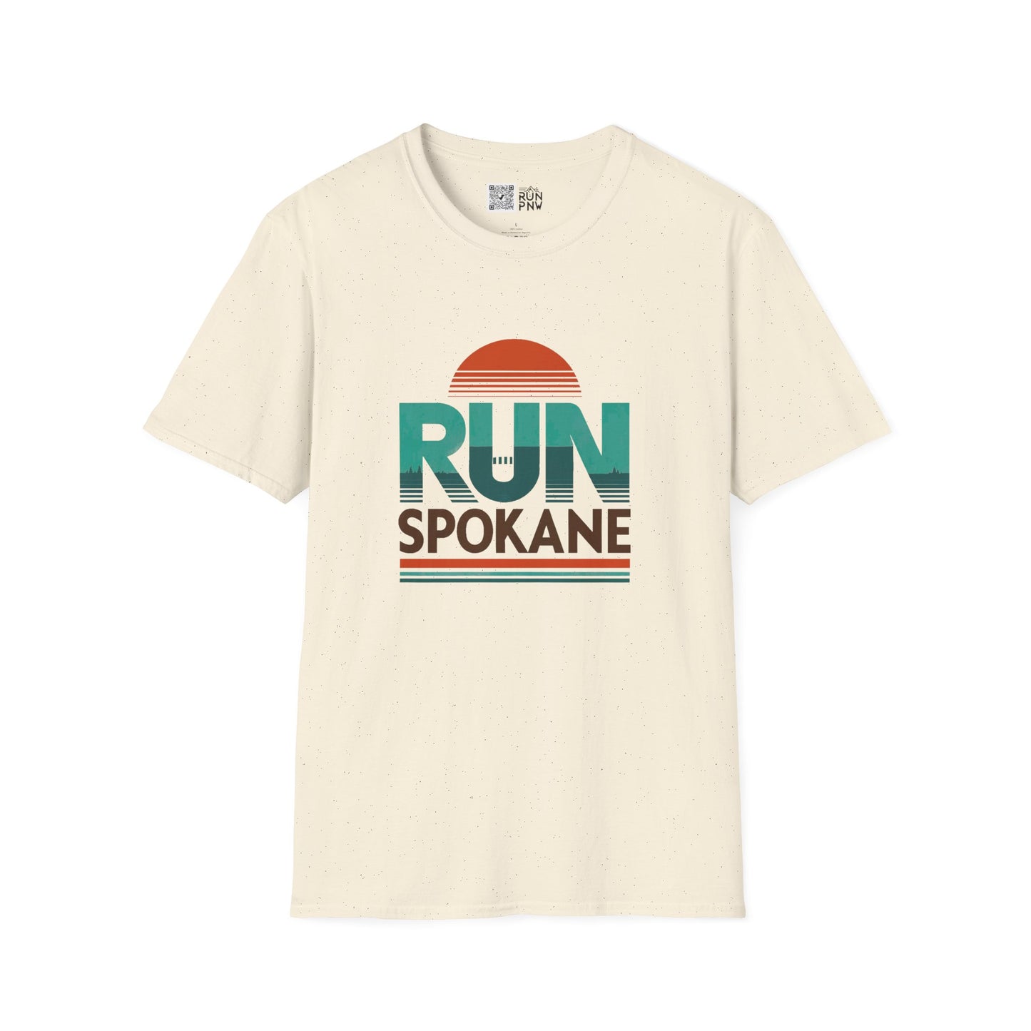 Run Spokane Sunset Tee - Run PNW