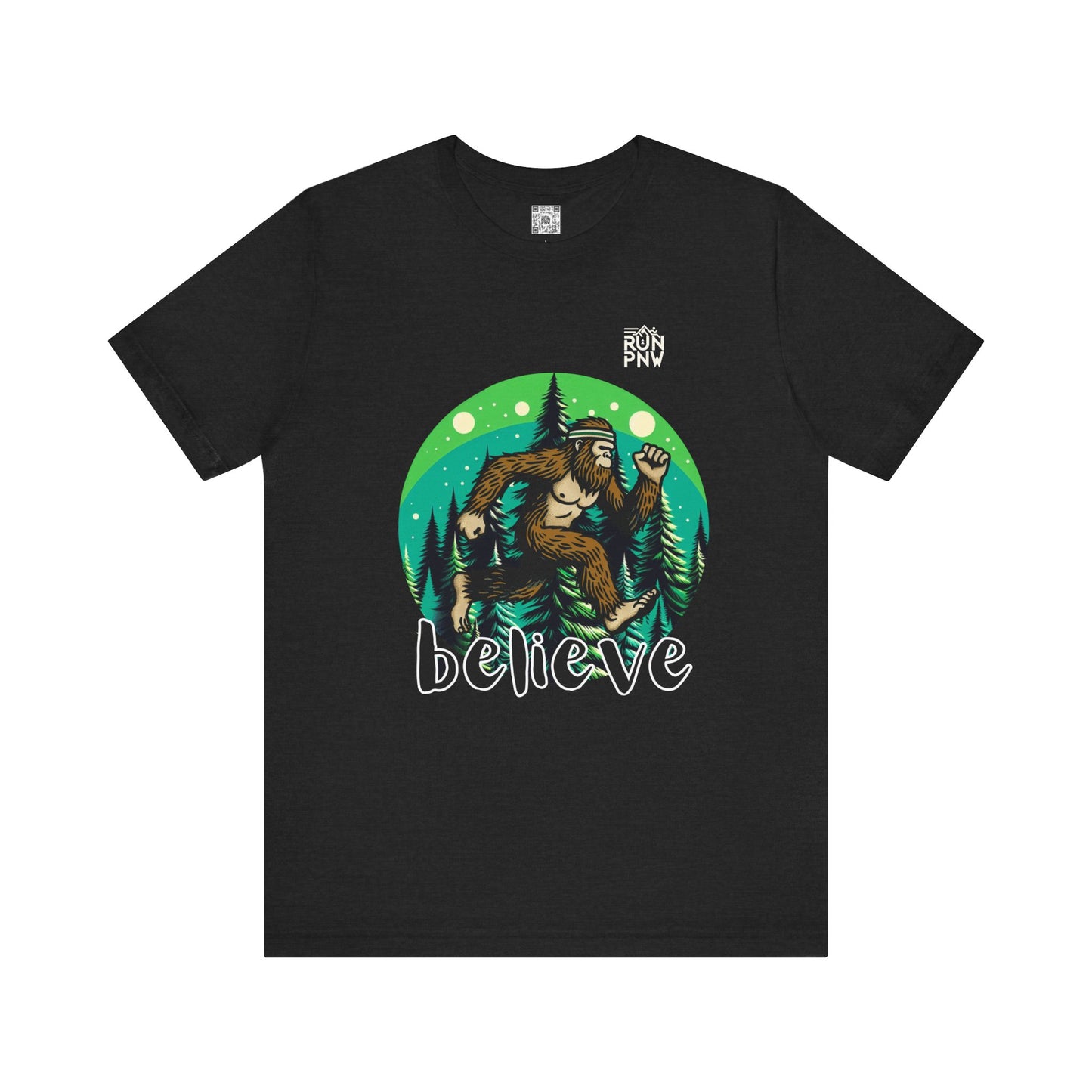 Believe Run PNW Bigfoot Tee - Run PNW