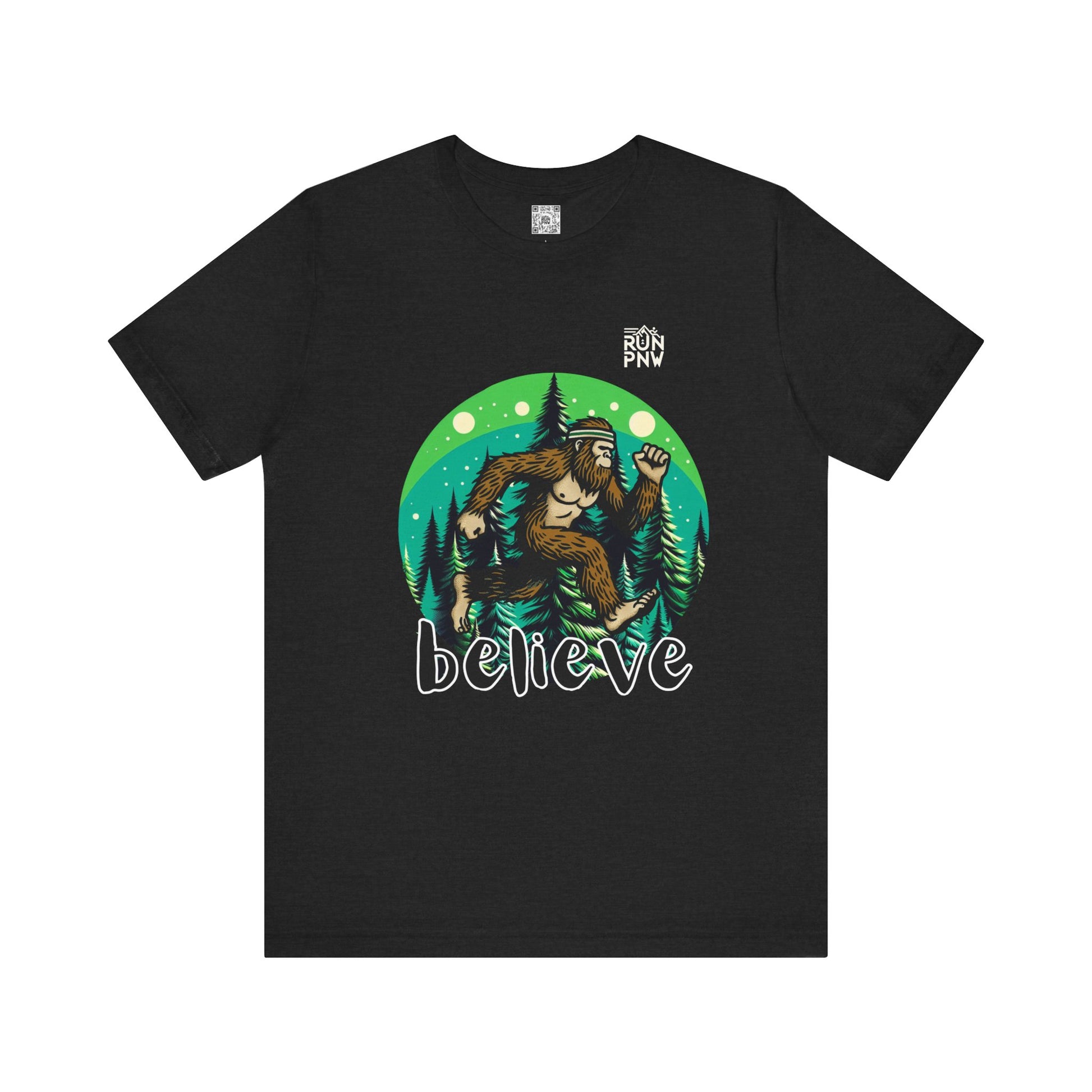 Believe Run PNW Bigfoot Tee - Run PNW