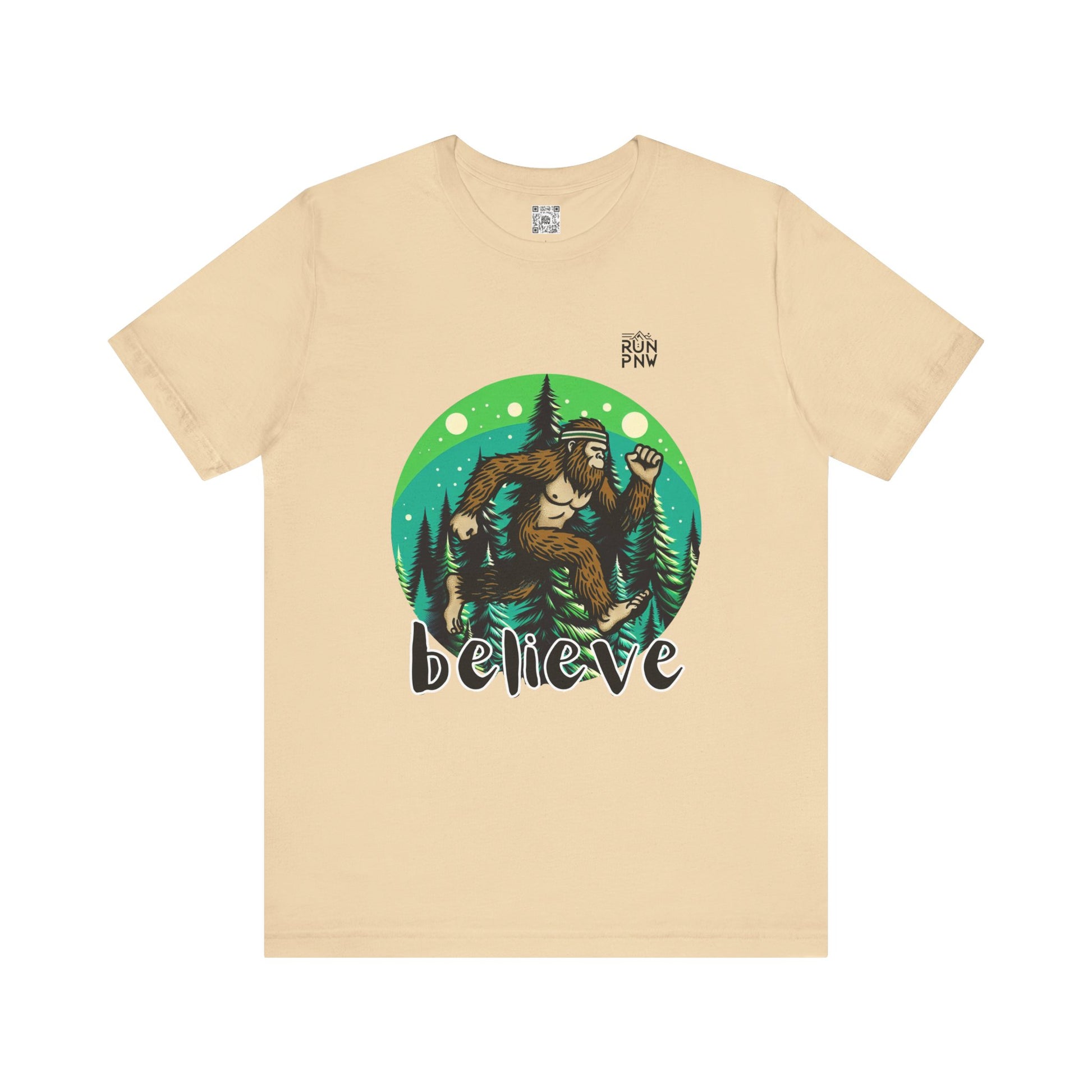 Believe Run PNW Bigfoot Tee - Run PNW