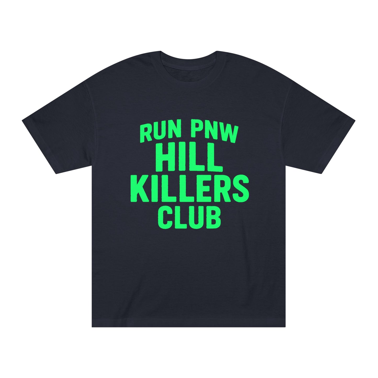 Run PNW Hill Killers Club Tee – Neon Edition