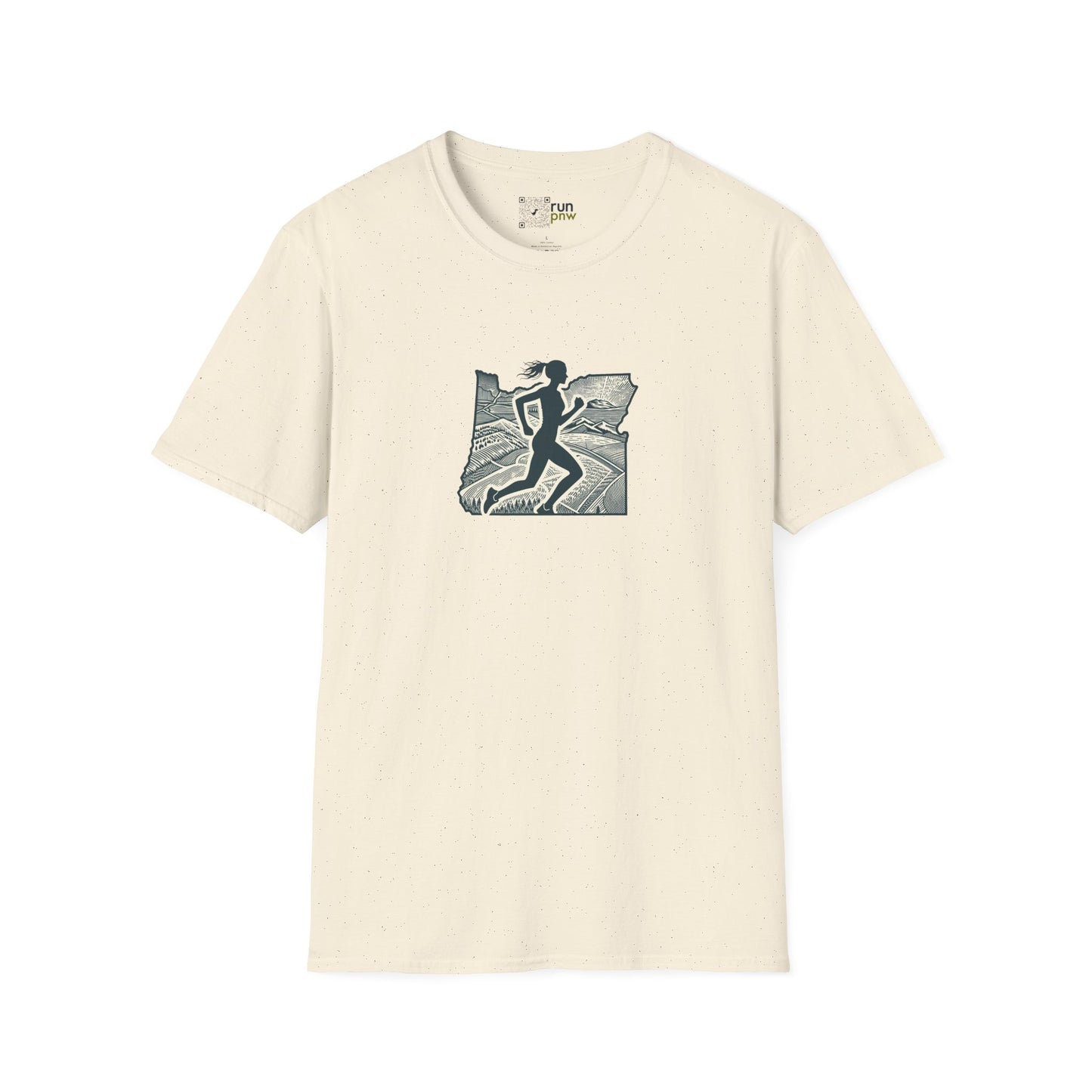 Oregon Runner Girl Tee - Run PNW