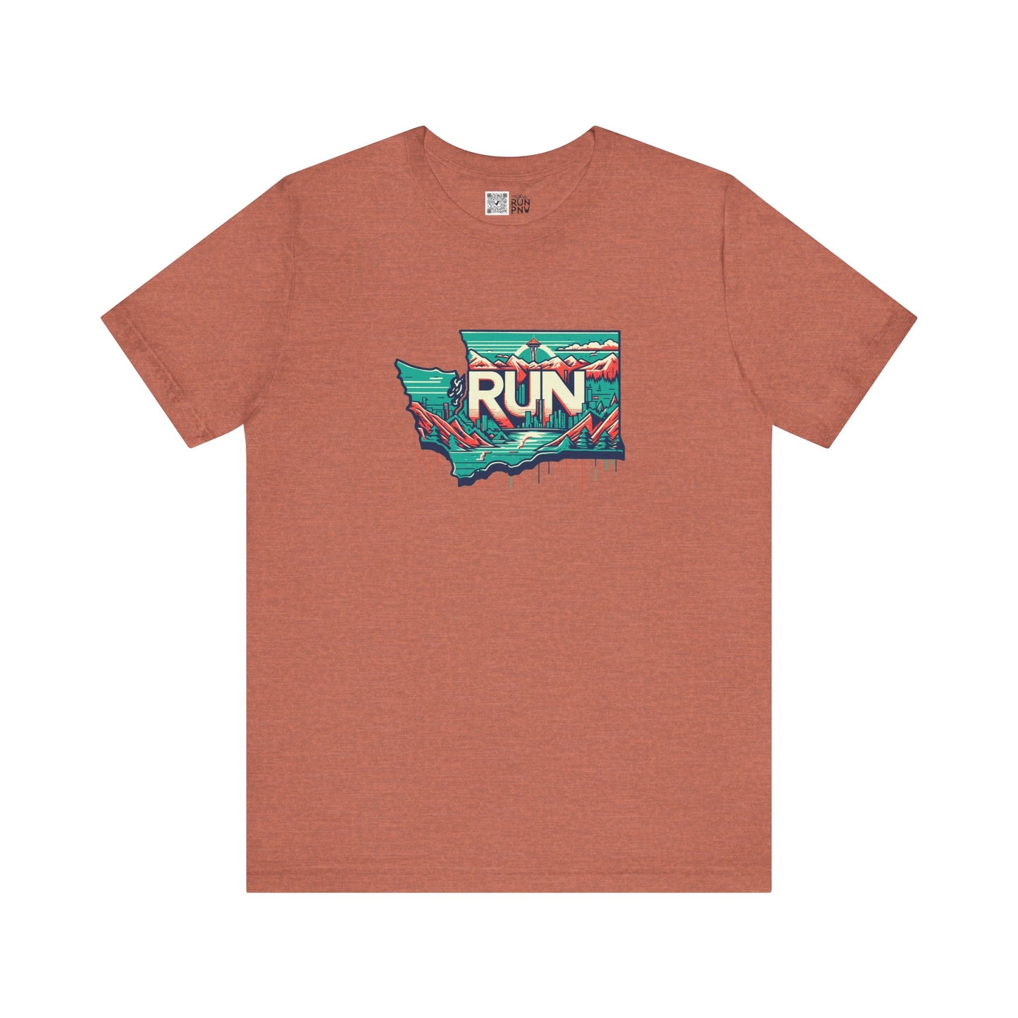 Run Washington Retro Tee - Run PNW