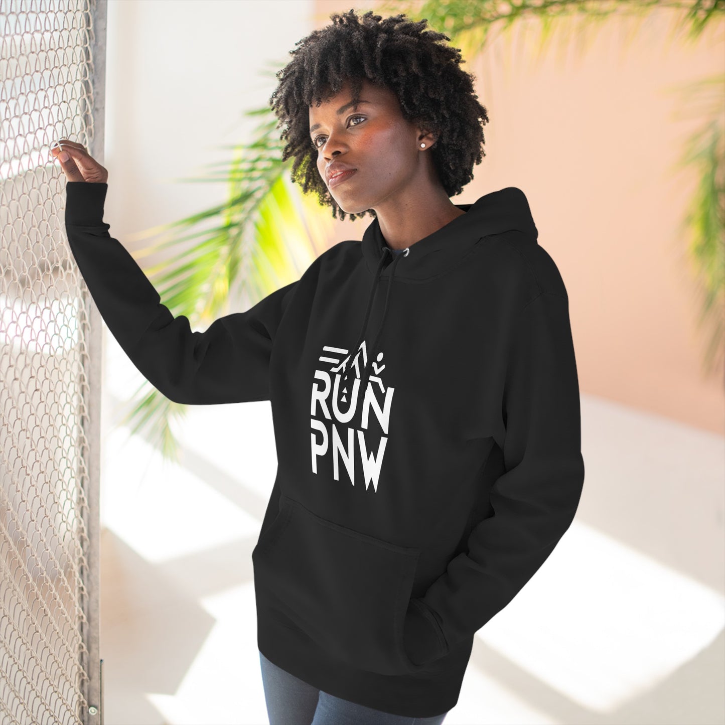 Run and Hide Fleece Hoodie - Run PNW