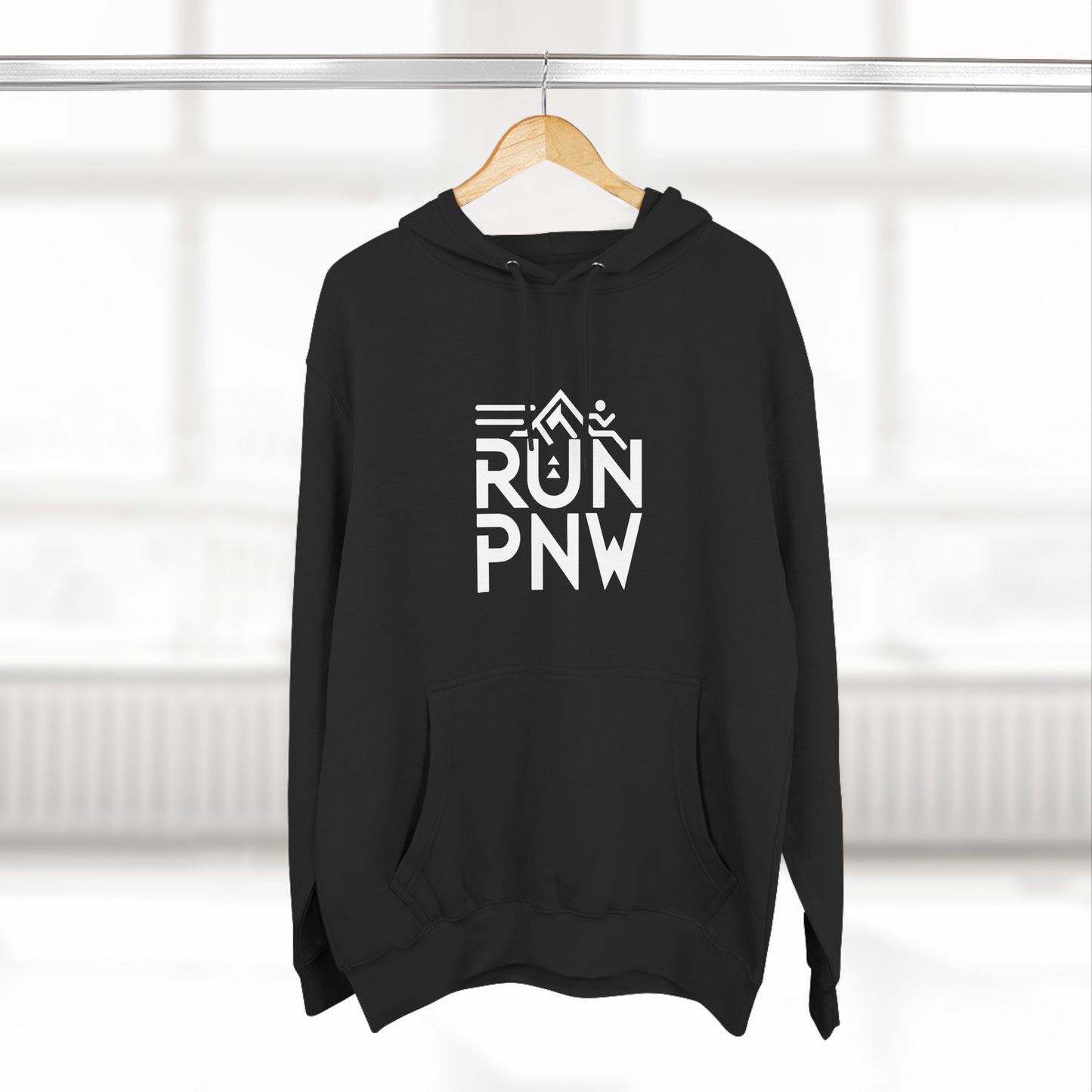 Run and Hide Fleece Hoodie - Run PNW