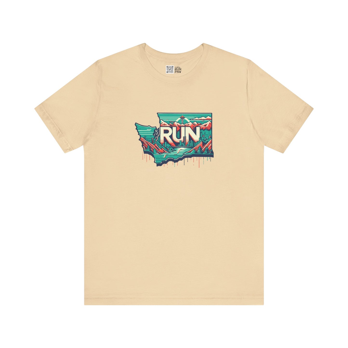 Run Washington Retro Tee - Run PNW