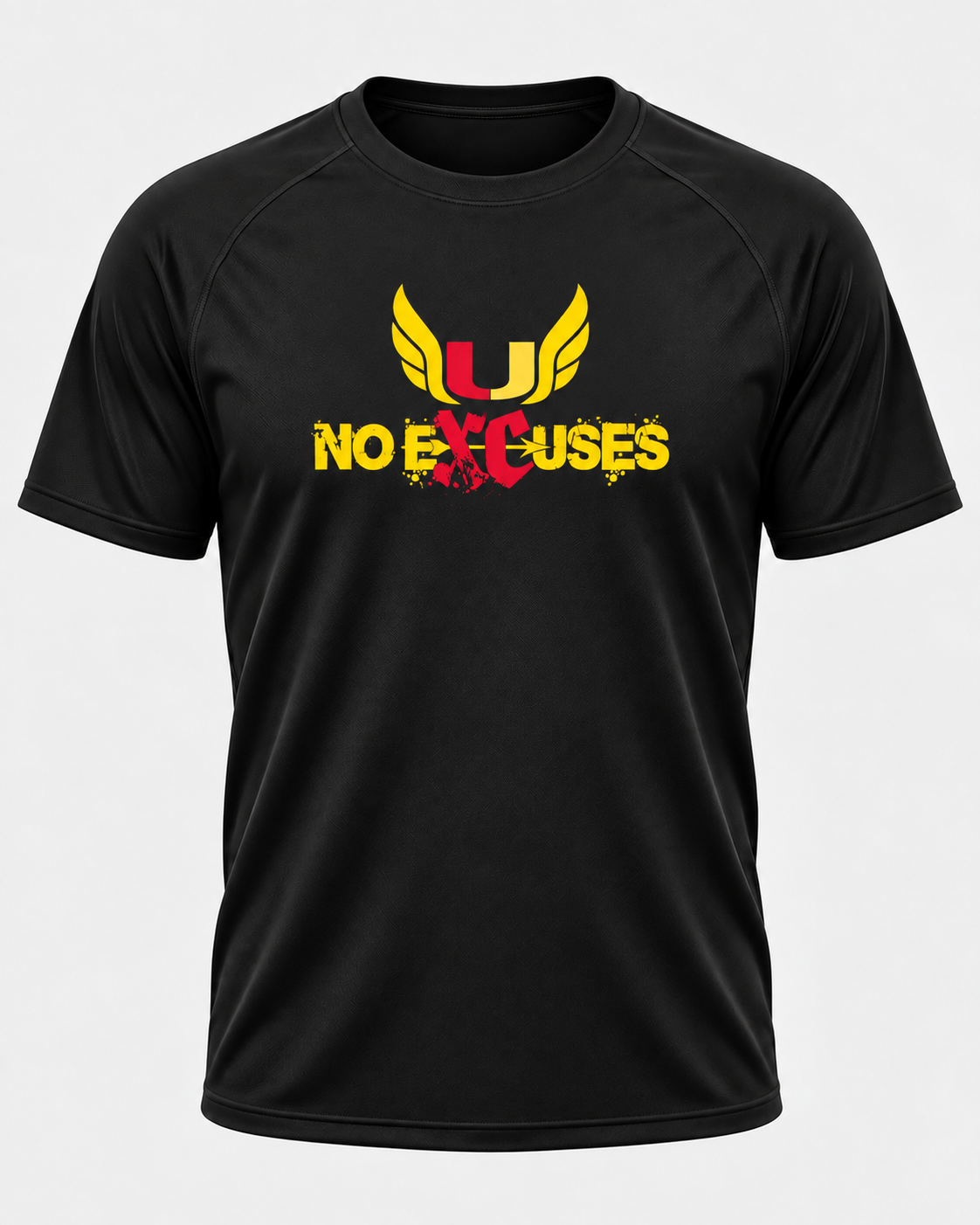 University 'no eXCuses' Performance Blend Tee (Polyester/Cotton)