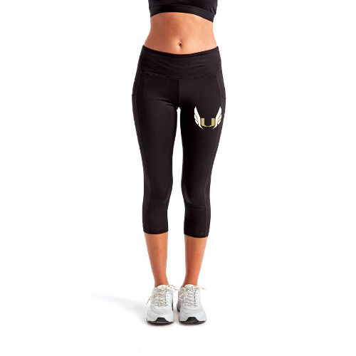 Ladies' Three-Quarter Performance Leggings