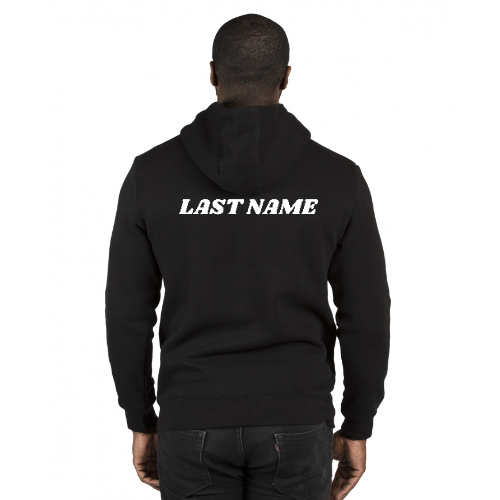 Parent Hooded Sweatshirt w/ Custom Last Name