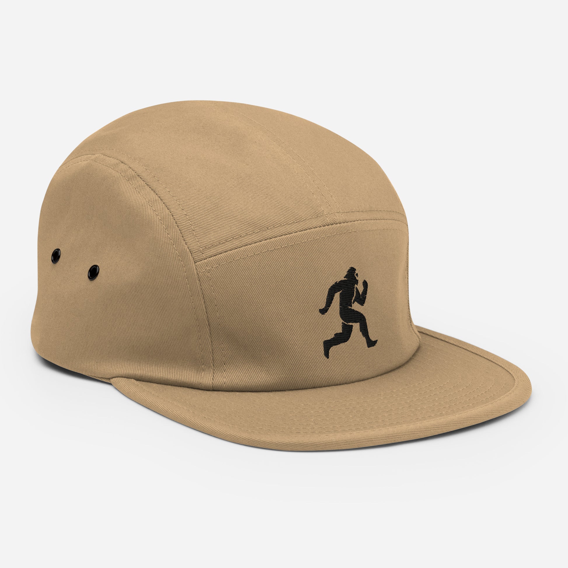 Embroidered Bigfoot Running Logo 5 Panel Cap - Run PNW