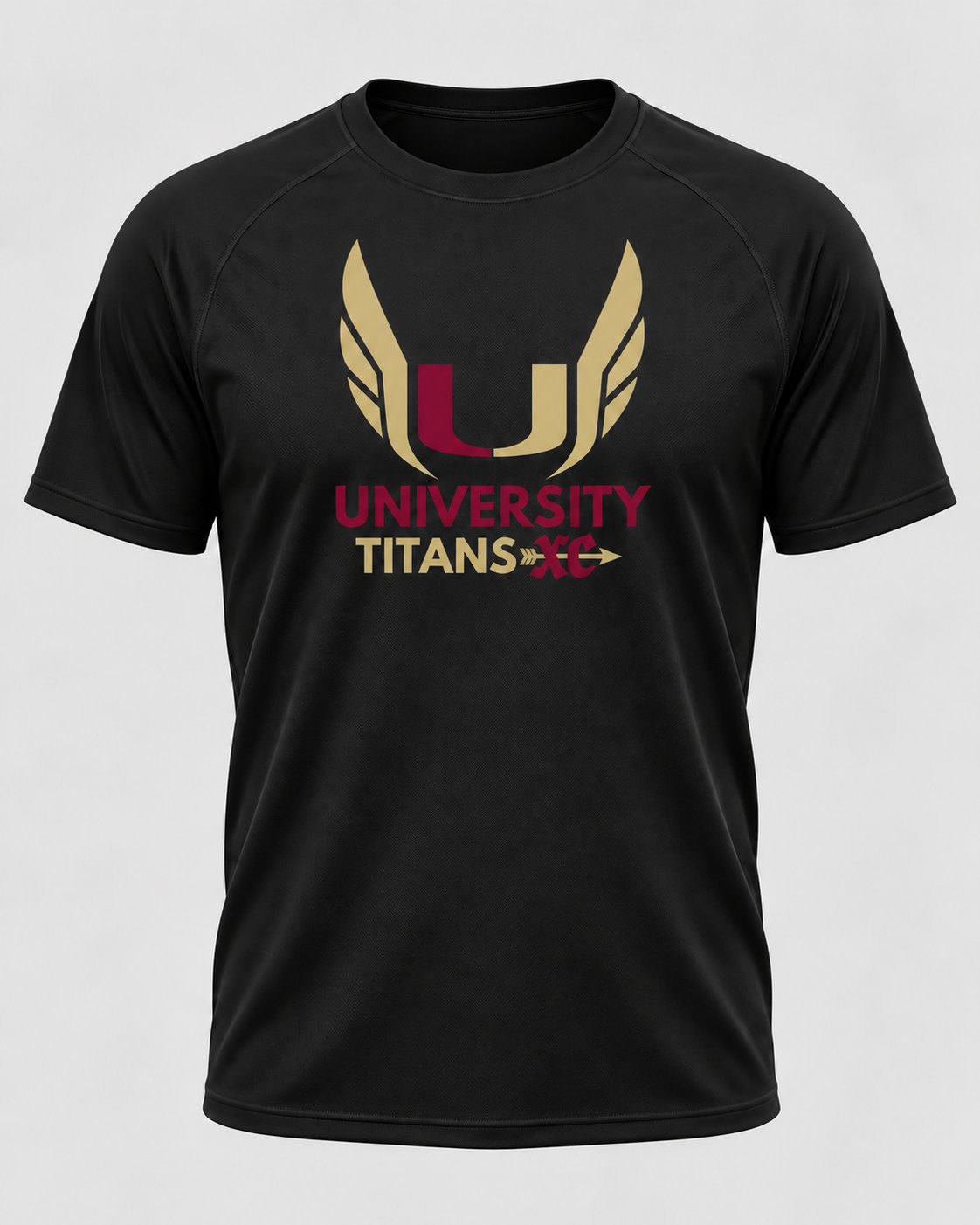 University XC Performance Blend Tee (Polyester/Cotton)
