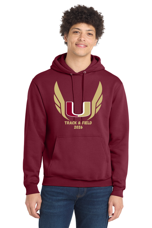 Fleece Pullover Hooded Sweatshirt